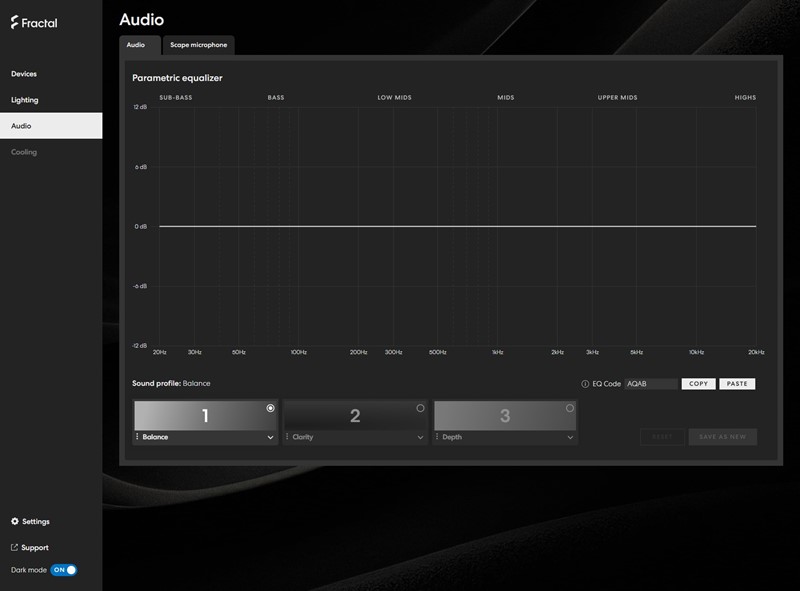 Parametrijski ekvilizator ključan je dio Adjust Proa