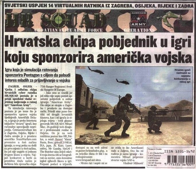 I mainstream mediji pratili su globalne uspjehe HR.SQUADA