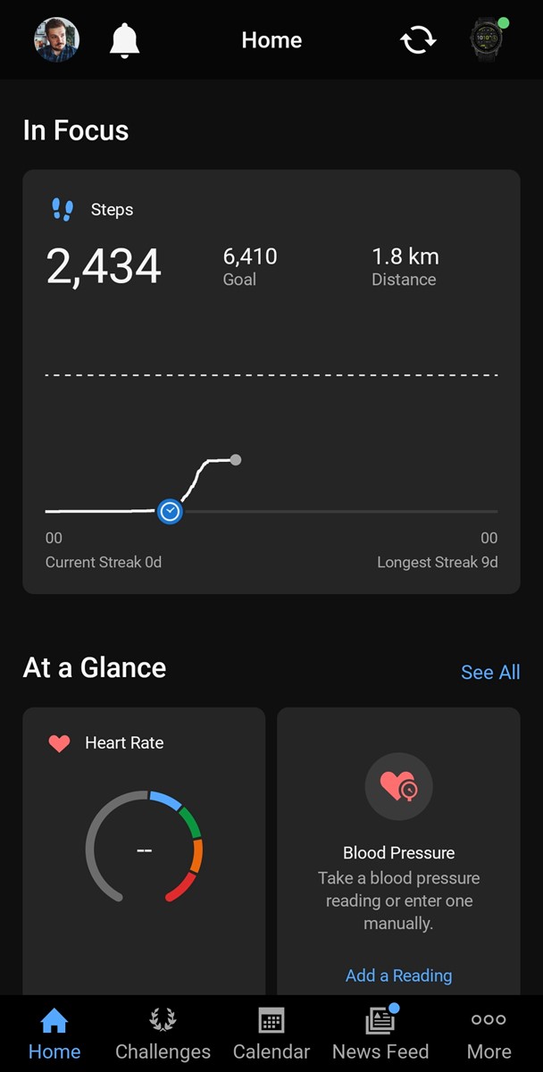 Aplikacija Garmin Connect centralno je mjesto za konfiguraciju sata, kao i praćenje beskrajne količine podataka, koje je on sposoban prikupiti