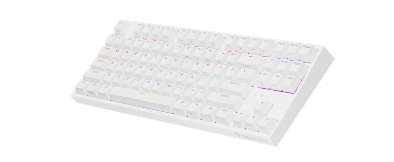 U bijeloj varijanti RGB osvjetljenje više dolazi do izražaja