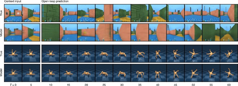 Video predviđanja modela svijeta 📷 Danijar Hafner , Jurgis Pasukonis, Jimmy Ba & Timothy Lillicrap