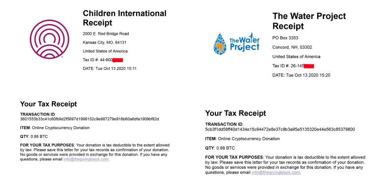 U javnosti su se pojavile i "uplatnice" hakerskih donacija