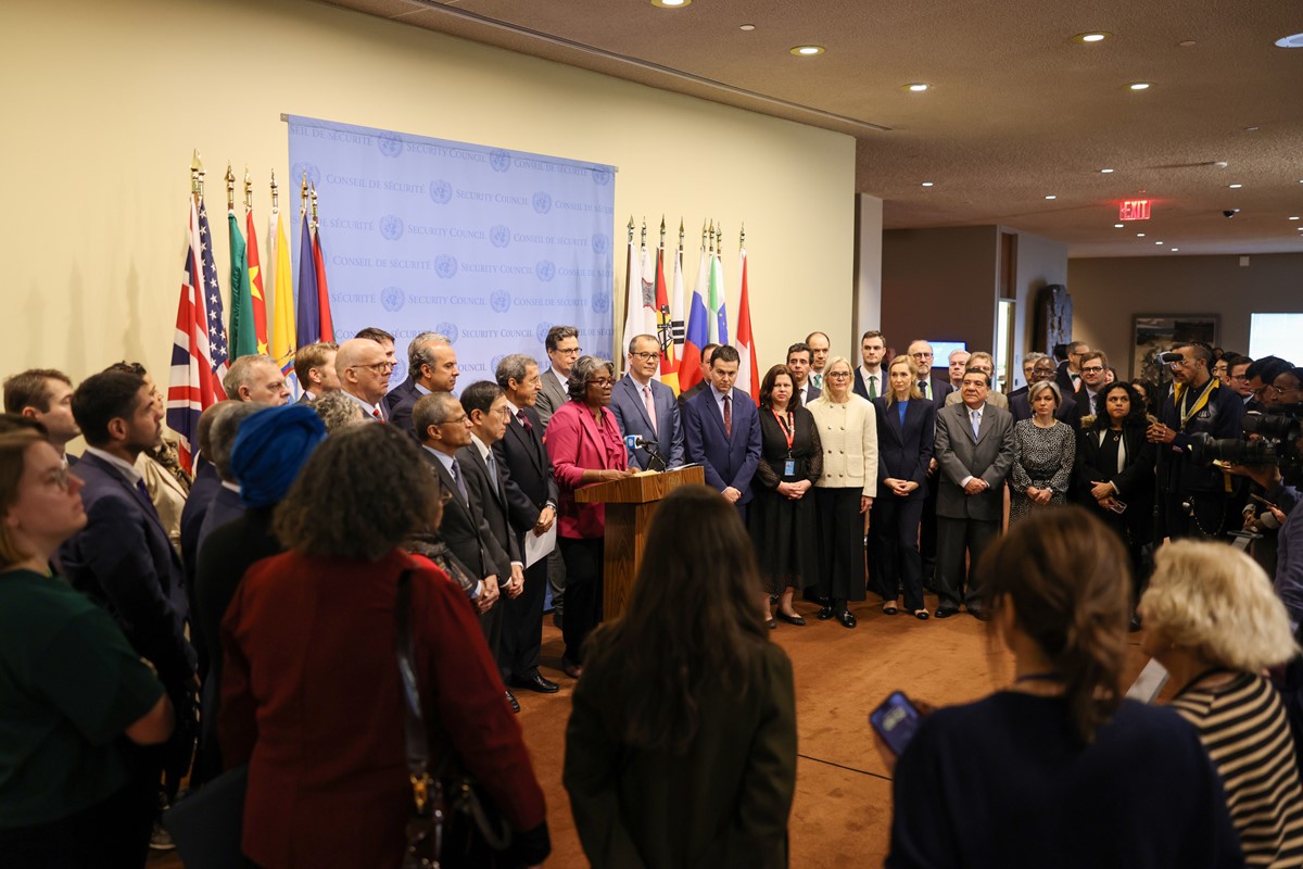 📷 Linda Thomas-Greenfield, američka ambasadorica pri UN, zajedno s još 54 države članice, najavila je novi nacrt rezolucije Opće skupštine o zajedničkim pristupima umjetnoj inteligenciji