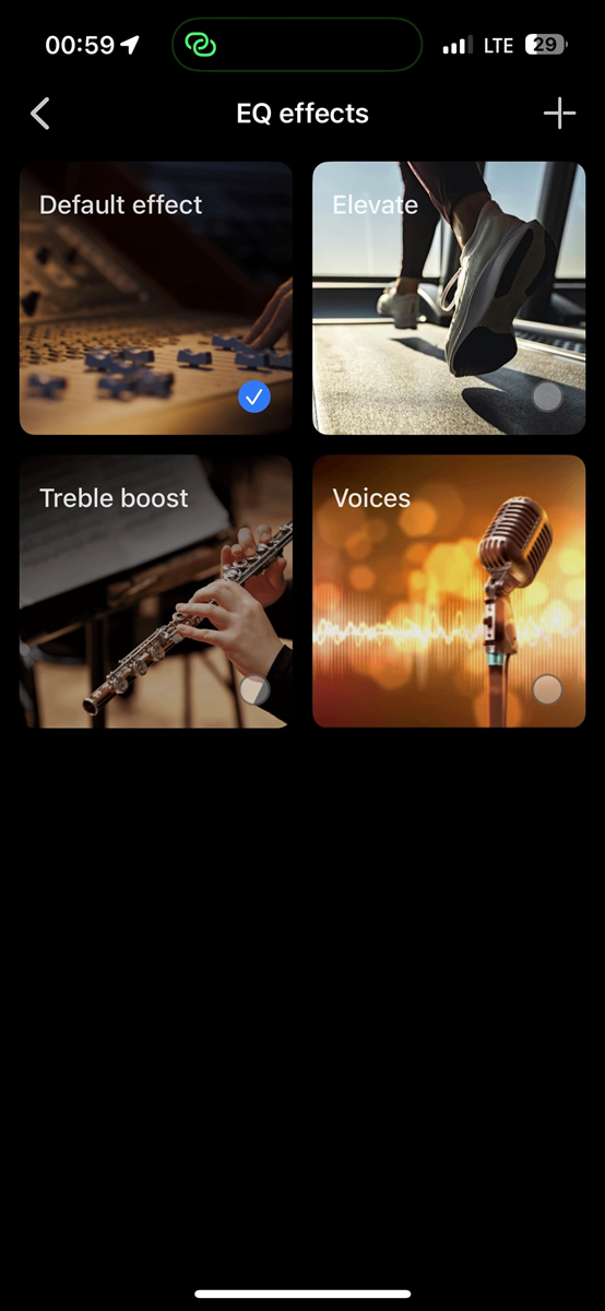 Različiti modeovi reprodukcije zvuka.