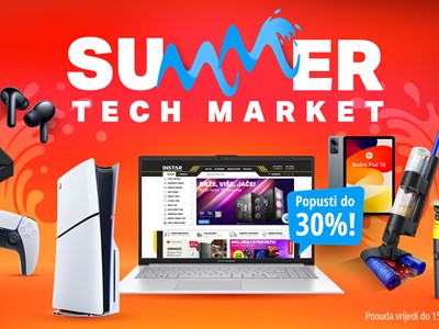 Instar lansirao Summer Tech Market: Ovog ljeta uživajte u tehnologiji uz popuste do 30%