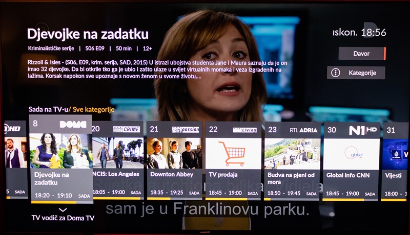 Visoka kvaliteta slike, osobito na domaćim kanalima, jedan je od aduta Iskon.Play TV-a