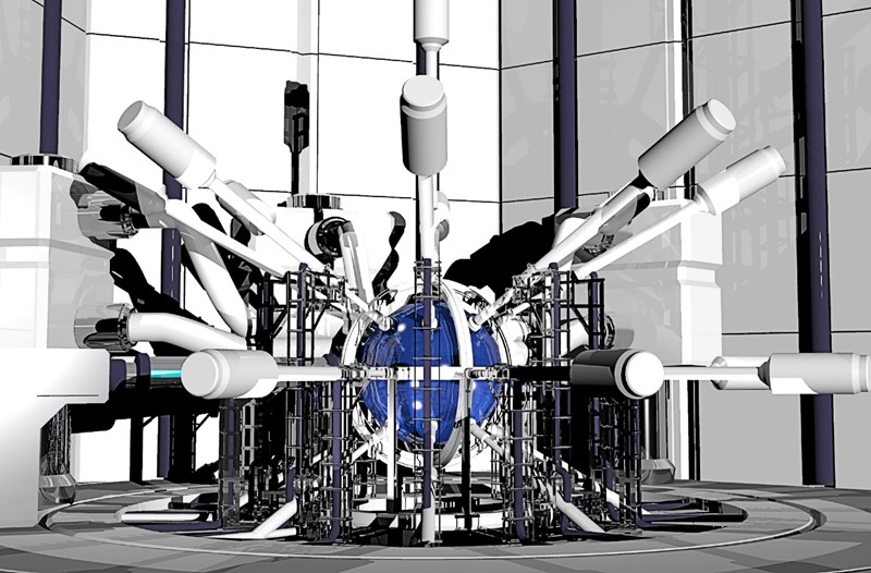 Idejni dizajn komercijalnog laserskog fuzijskog reaktora japanskog startupa  📷 Ex-Fusion