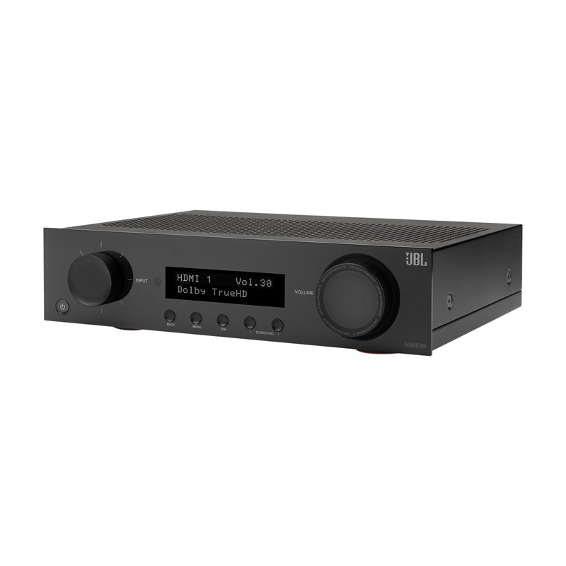 JBL MA510 drugi je model odozdo u hijerarhiji nove serije elektronike, konceptualnog naziva Modern Audio (MA)