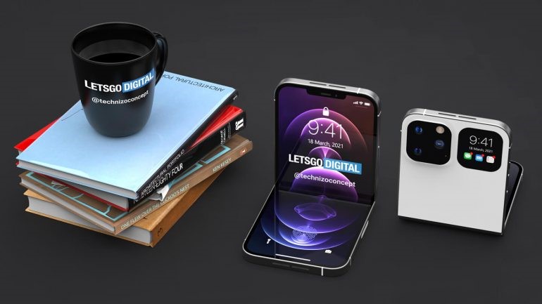 Preklopni iPhone. Foto: Tecnizo/LetsGoDigital