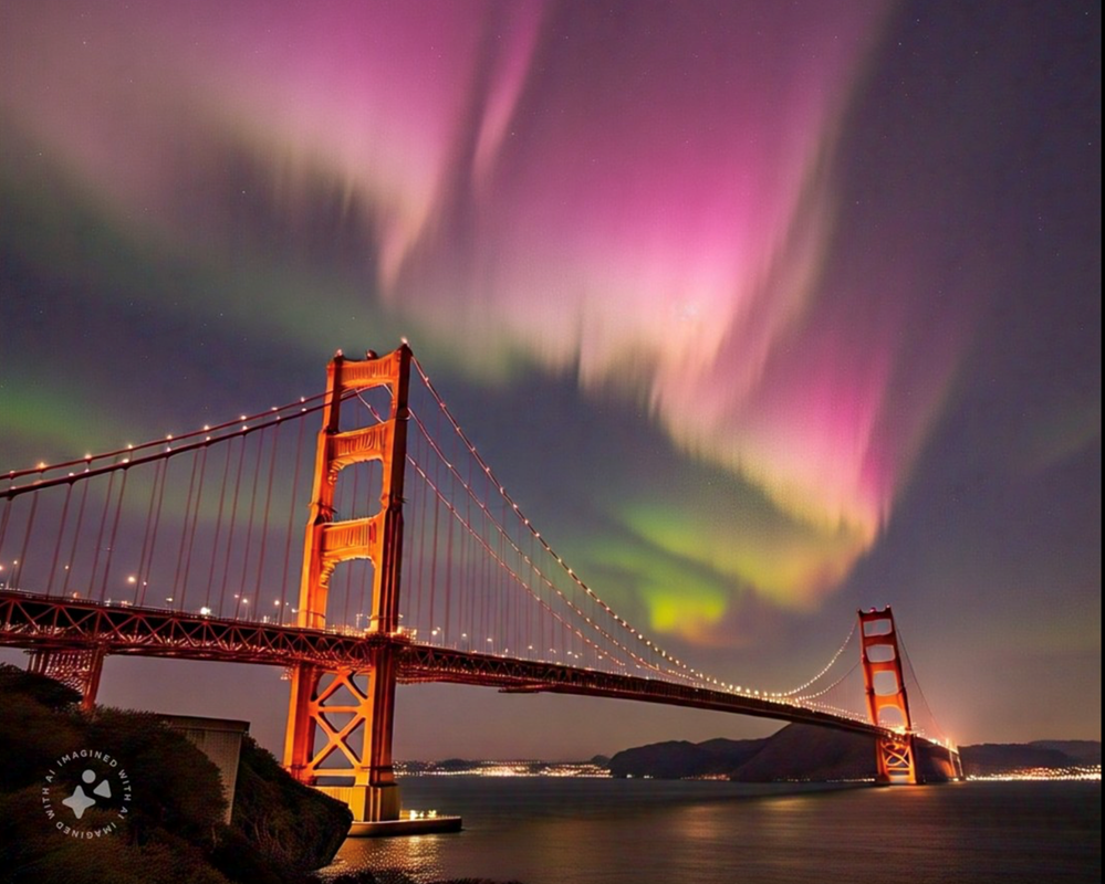 Metina AI verzija aurore borealis koja je izazvala negodovanje korisnika 📷 Screenshot/Threads