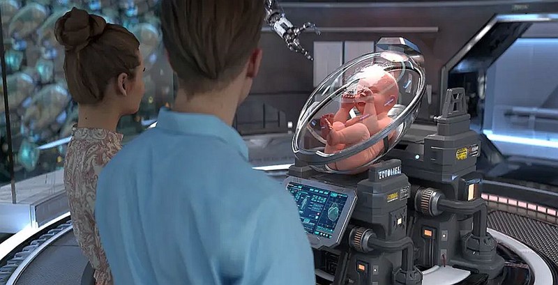 Renderirana računalna simulacija: kako mali Ivica zamišlja umjetnu maternicu?