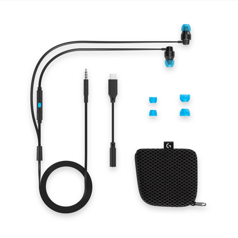 Dobro zaokružen paket uključuje USB-C adapter, torbicu za prenošenje i dva dodatna para umetaka za uši različitih veličina