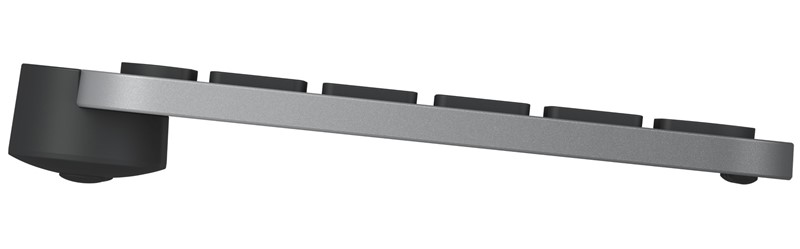 Stražnji oslonac tipkovnici daje blagi nagib, koji nije moguće promijeniti