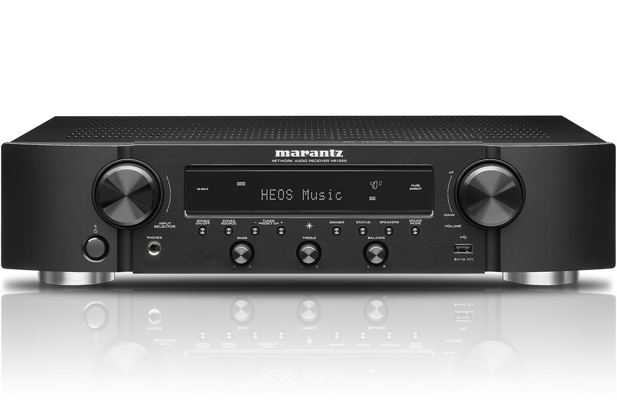 Marantz NR1200 nesvakidašnji je primjerak stereo AV receivera, kojeg, uz to, krasi i praktična, niska linija