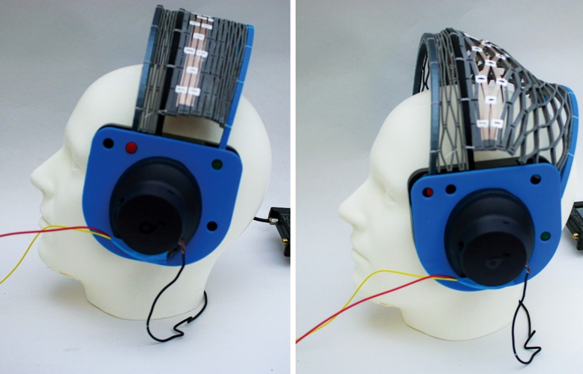 Meta-antenu MIT-ovi su inženjeri ugradili u pametne slušalice: promjenom oblika mijenjaju se i rezonantna frekvencija i namjena 📷 Marwa AlAlawi, Stefanie Mueller i sur.