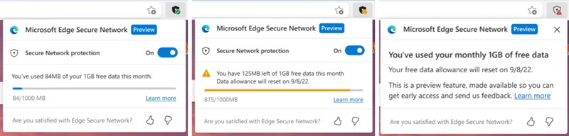 Potrošeni promet moći će se pratiti kroz Edgeovo sučelje
