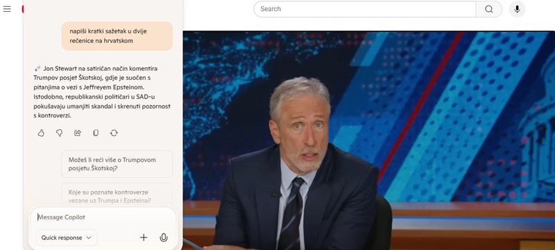 Copilot sažima video