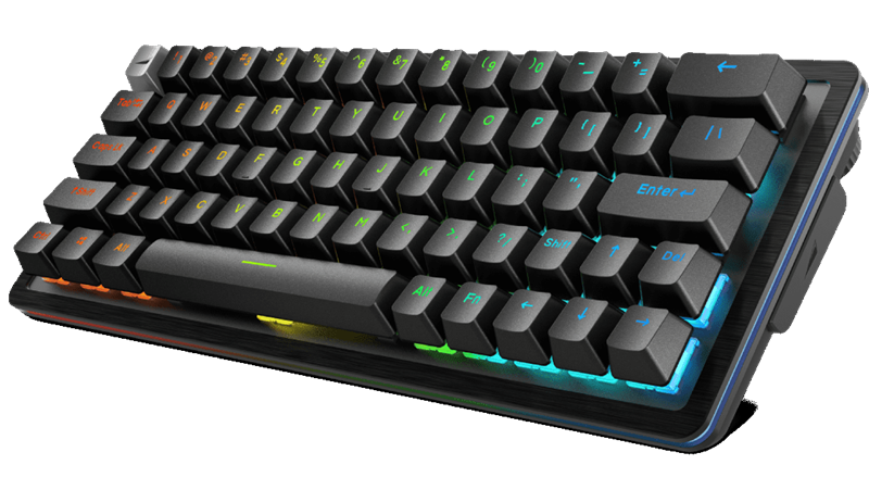 Bočni konektori za numeričku tipkovnicu prekriveni su plastičnim pokrovom, kako bi tipkovnica zadržala monolitan izgled kad ne koristimo taj dodatak