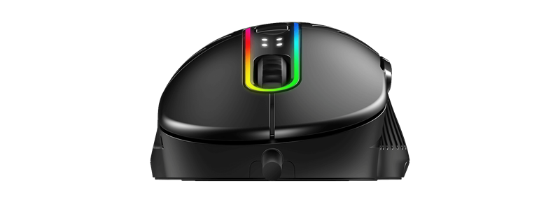 Četiri LED-ice ispod kotačića informiraju nas o trenutačno odabranoj optičkoj razlučivosti. Ukupno ih možemo definirati pet