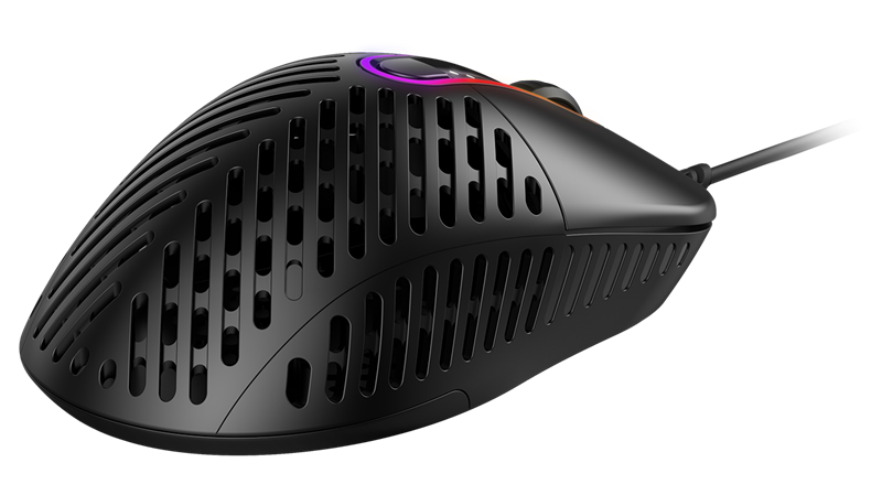 Rebrasti dizajn kućišta Mountainov je patent. Učinkovito smanjuje masu uređaja, a uz zadržavanje potpune čvrstoće
