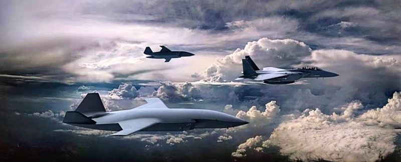 Konceptualni dizajn jeftinih, atraktivnih bespilotnih letjelica koje služe kao pratioci borbenog zrakoplova s ​​posadom 📷 U.S. Air Force