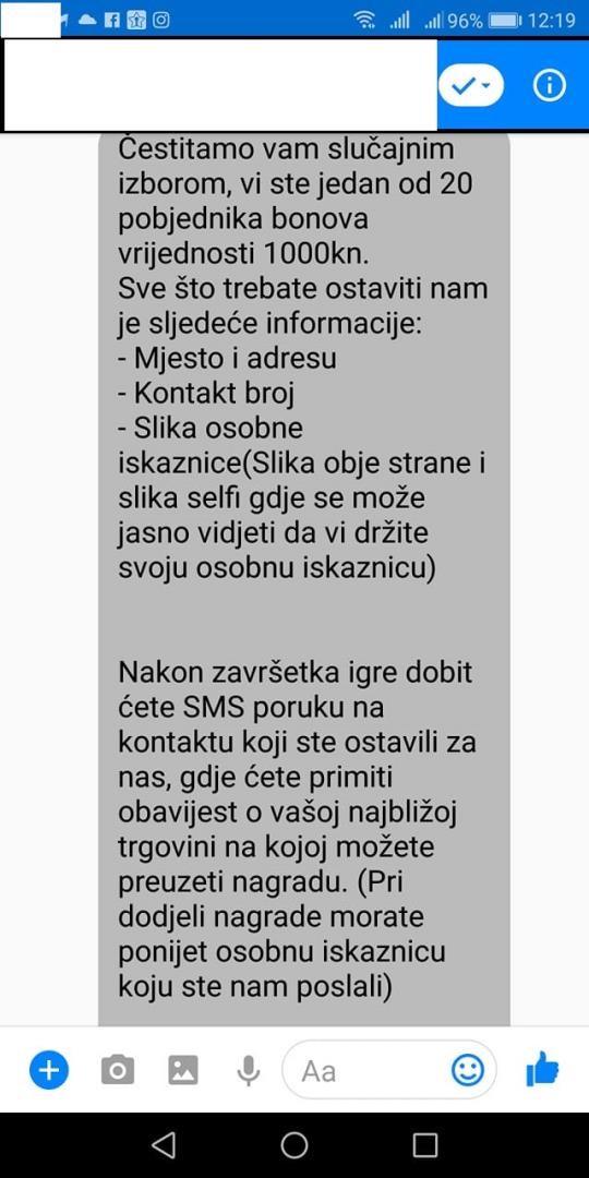 Trebate li SMS-u poslati djevojku nakon pretraga