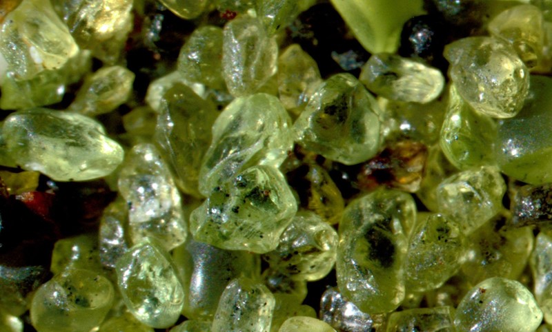 Zrnca olivina pronađena na Havajima rezultat su erupcije vulkana