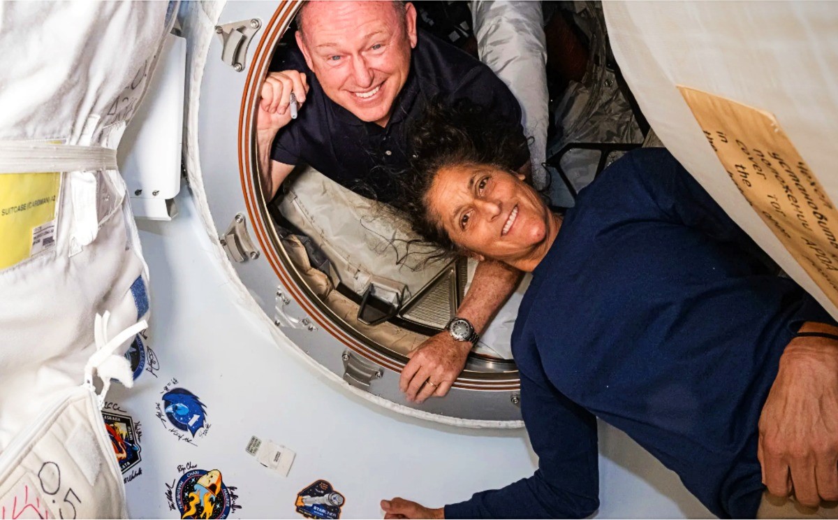 Na Međunarodnoj svemirskoj postaji zatočeni astronauti Butch Wilmore i Suni Williams postali su predmet skupljanja političkih bodova 📷 NASA