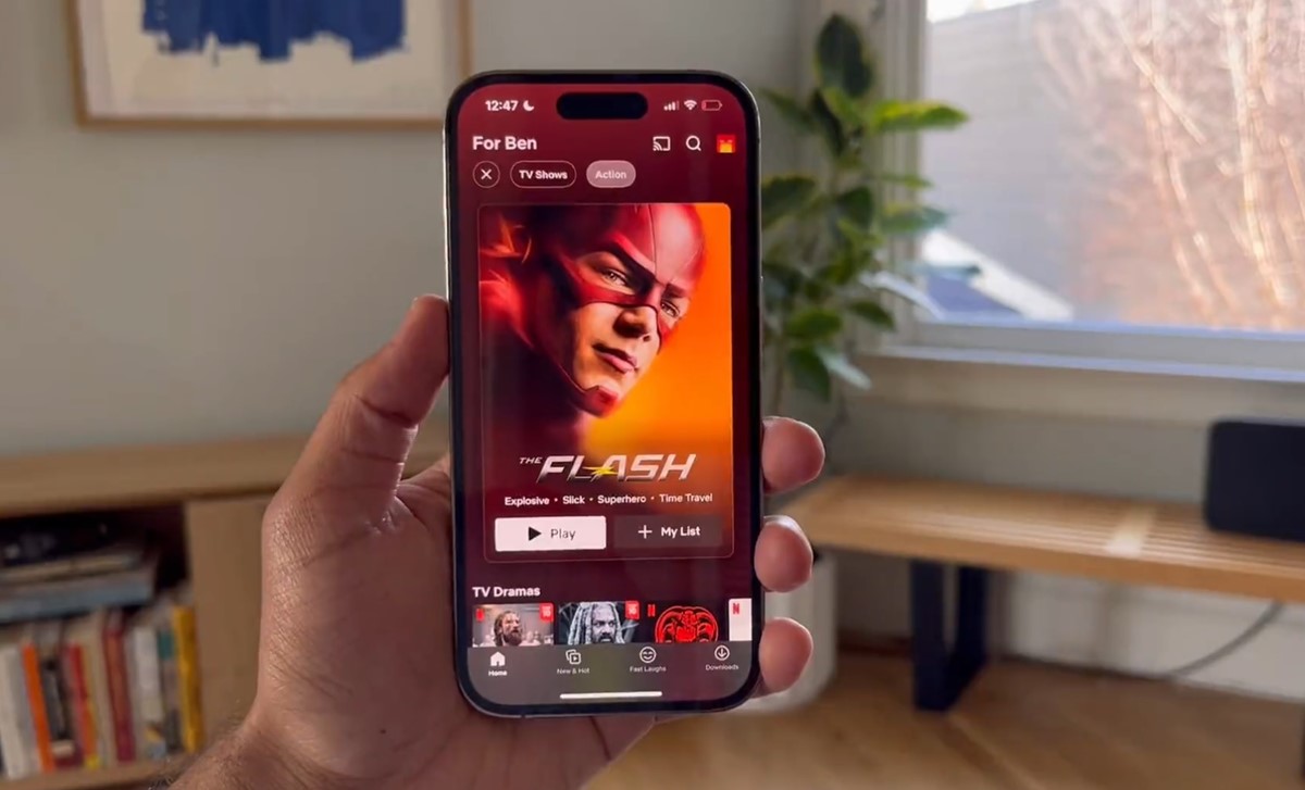 Novo sučelje Netflixa na iOS-u. 📷 Screenshot: Twitter