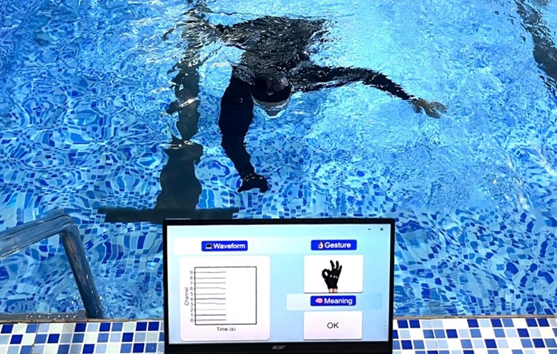 Vodootporne e-rukavice roniocima olakšavaju komunikaciju pod vodom 📷 Sveučilište Qingdao