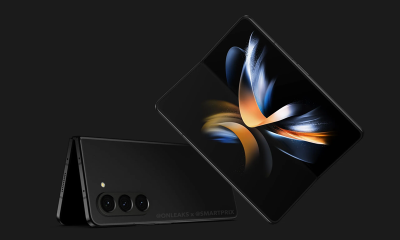 Renderirajte Samsung Galaxy Z Fold 5. 📷 Fotografija: SmartPrix, OnLeaks