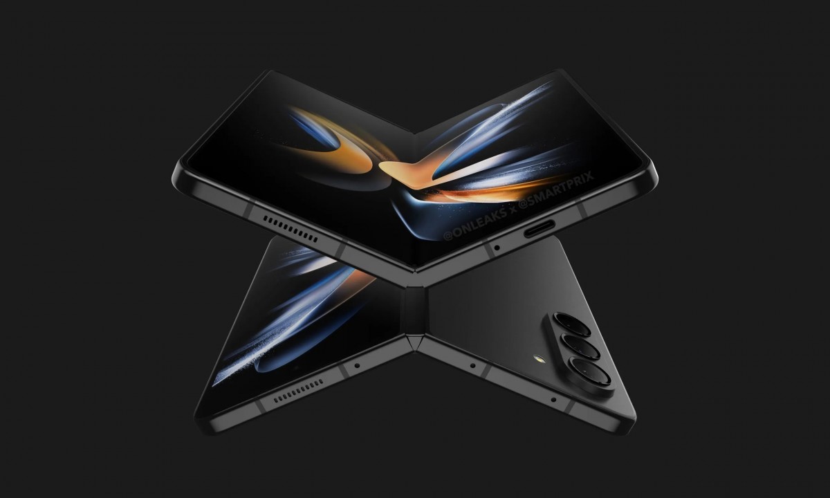 Render Samsung Galaxy Z Fold 5.  📷 Foto: SmartPrix, OnLeaks