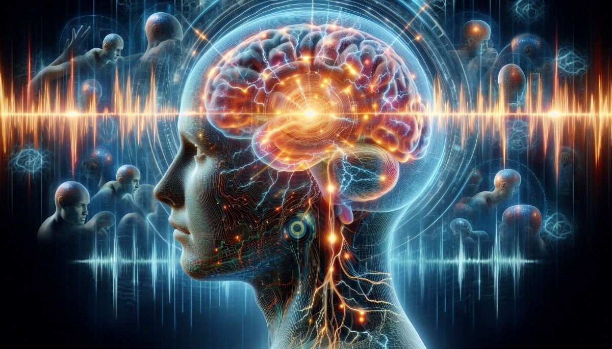 Sedam načina na koje neuroni međusobno komuniciraju kanadski su istraživači povezali s različitim glazbenim instrumentima 📷 Microsoft Designer