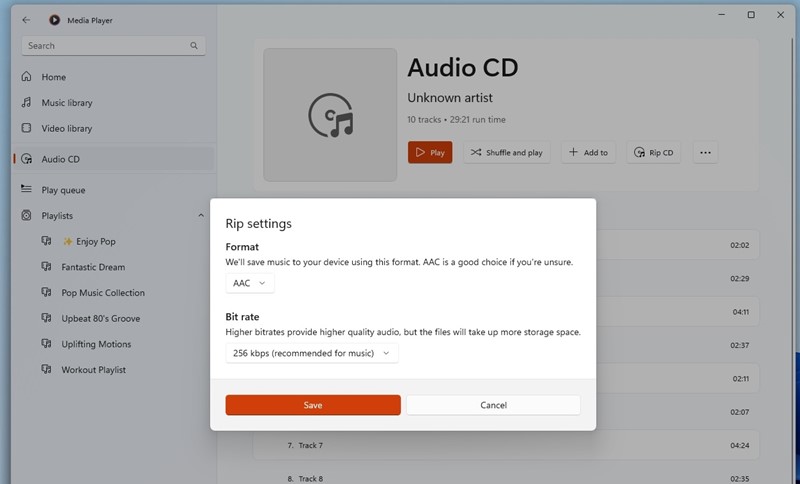 Ripanje CD-a u 21. stoljeću (?) 📷 Windows Latest