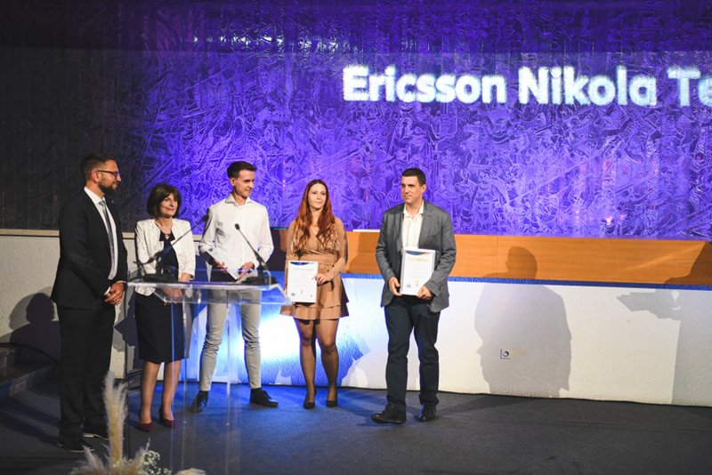 Petar Šolić, Gordana Kovačevič i nagrađeni diplomanti i doktorant