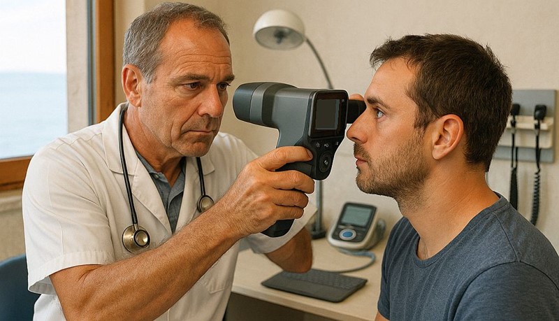 Dijagnostički pogled u oko: prijenosno, precizno, brzo, pouzdano, jeftino... - i još uvijek u fazi projekta 📷 Doc/AI