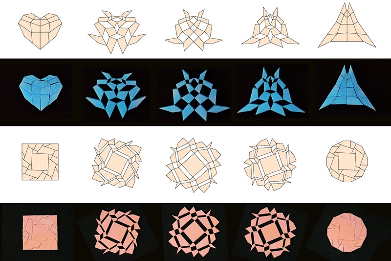 Istraživači MIT-a razvili su računsku strategiju za transformaciju gotovo bilo kojeg 2D oblika u bilo koji drugi 2D oblik 📷 MIT