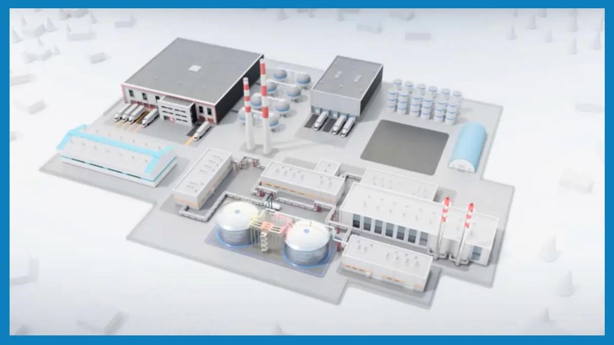 Postrojenje u danskom Esbjergu skladištit će višak obnovljive energije proizvedene tijekom vršnih razdoblja i oslobađati ga kad proizvodnja padne 📷 Hyme Energy