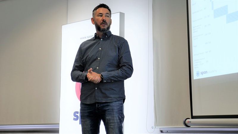 Zvonimir Pilih, Spanov Business Productivity Services Team Leader i dugogodišnji mentor na Akademiji