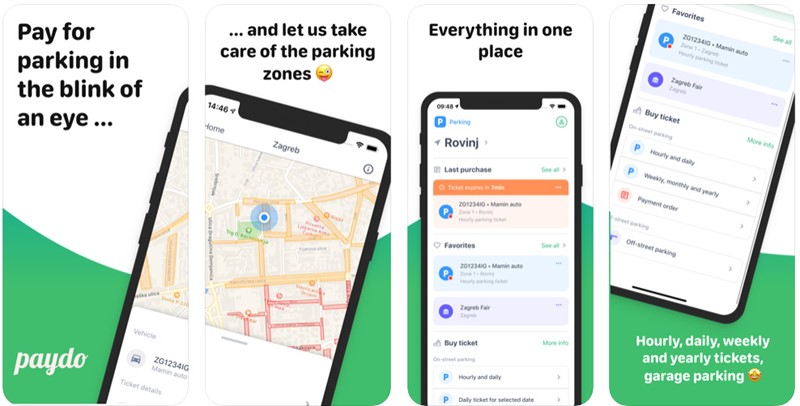 Tko želi izbjeći trošak slanja SMS poruke za plaćanje parkinga u 77 gradova diljem Hrvatske, neka se osloni na ovu aplikaciju koja omogućava plaćanje parkinga kreditnom ili debitnom karticom