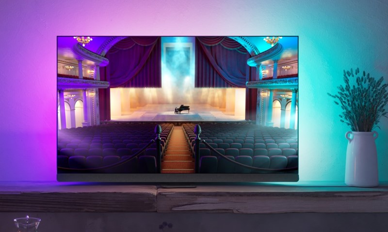 Trostrana Ambilight tehnologija i dalje je jedna od najvećih prednosti u odnosu na konkurente zbog dodatnog vizualnog učinka koji se prelijeva s ekrana