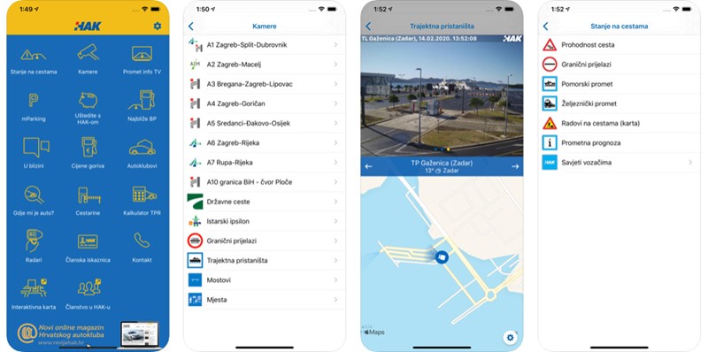 Uz informacije o prometu i druge korisne podatke, aplikacija nudi i neke praktične stvarčice kao što je mogućnost plaćanja parkinga i lakše pronalaženje automobila parkiranog u nepoznatoj sredini