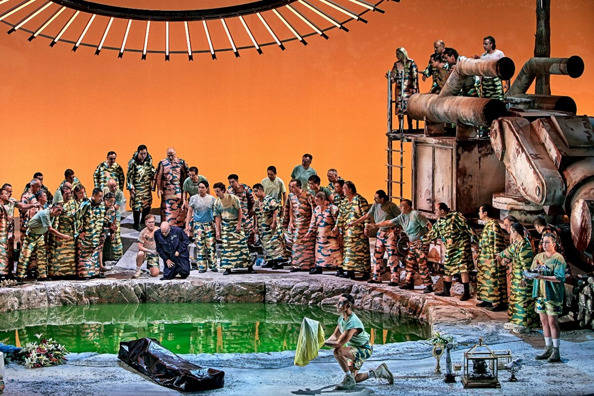 Treći čin opere odvija se u zapuštenom rudniku litija 📷 Enrico Nawrath/Bayreuther Festival