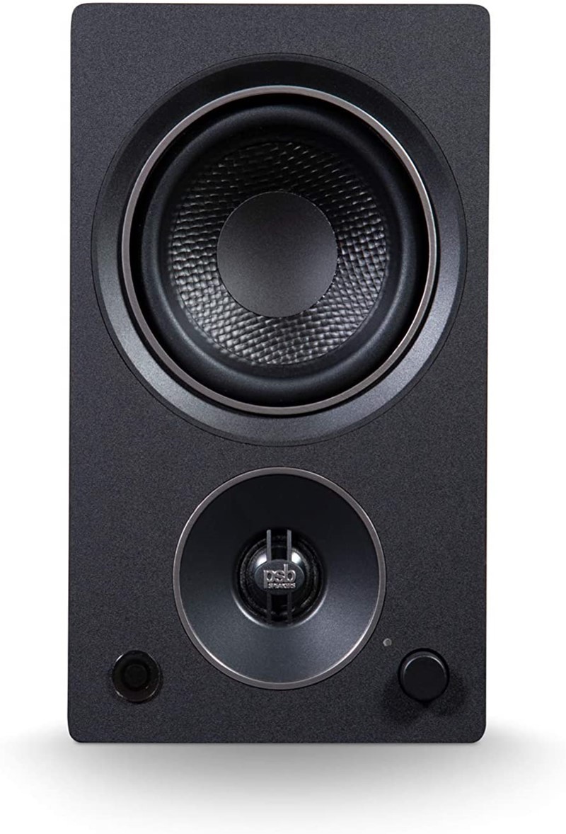 Zvučničke jedinice raspoređene su neuobičajeno – 4-inčni bas-srednjetonac je gore, a 0,75-inčni visokotonac nalazi se ispod njega