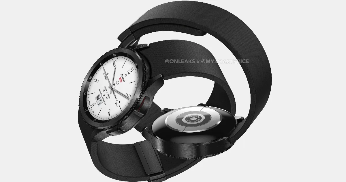 Samsung Galaxy Watch 6 render. 📷 Foto: OnLeaks/MySmartPrice