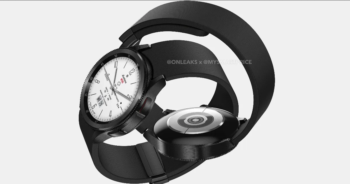 Samsung Galaxy Watch 6 render.  📷 Foto: OnLeaks/MySmartPrice