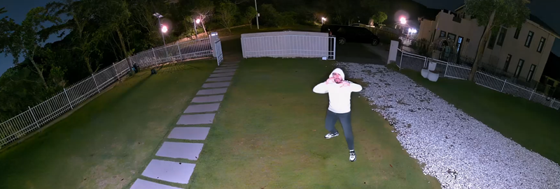 Slika snimljena Reolink Duo Floodlight kamerom. Foto: Reolink