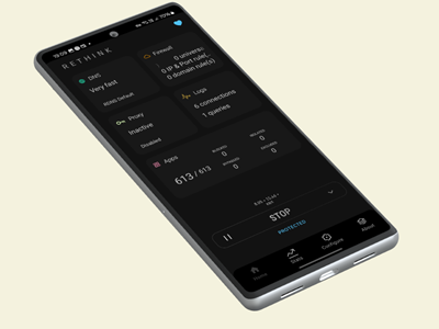 Rethink - mobilni vatrozid za nadzor i blokiranje aplikacija koji nudi podršku za DNS i VPN