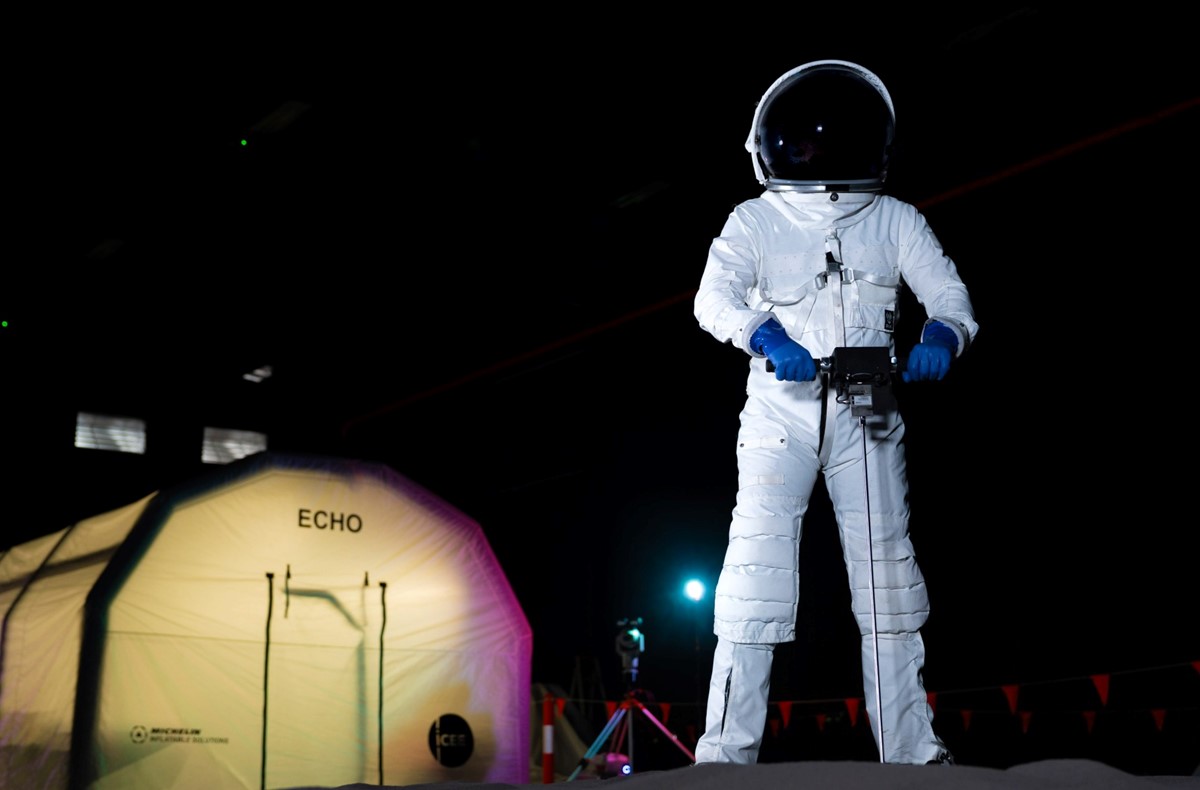 Puna dva tjedna 'analogni astronauti' su u Australiji testirali održive sustave misije, svemirska odijela i staništa sljedeće generacije 📷 Isaac Freeman, University of Adelaide