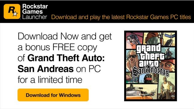 gta san andreas for free rockstar launcher gta san andreas for free rockstar launcher
